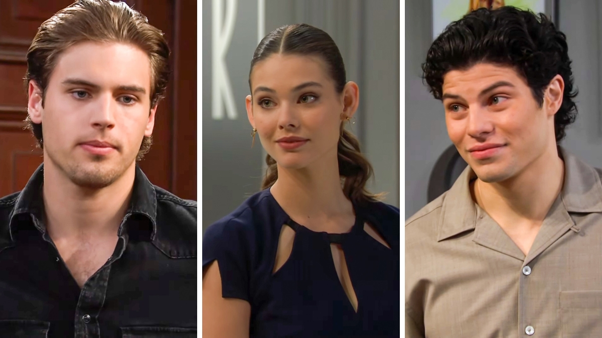 Bold and the Beautiful: Will Spencer (Crew Morrow) - Electra Forrester (Laneya Grace) - RJ Forrester (Brayan Nicoletti)