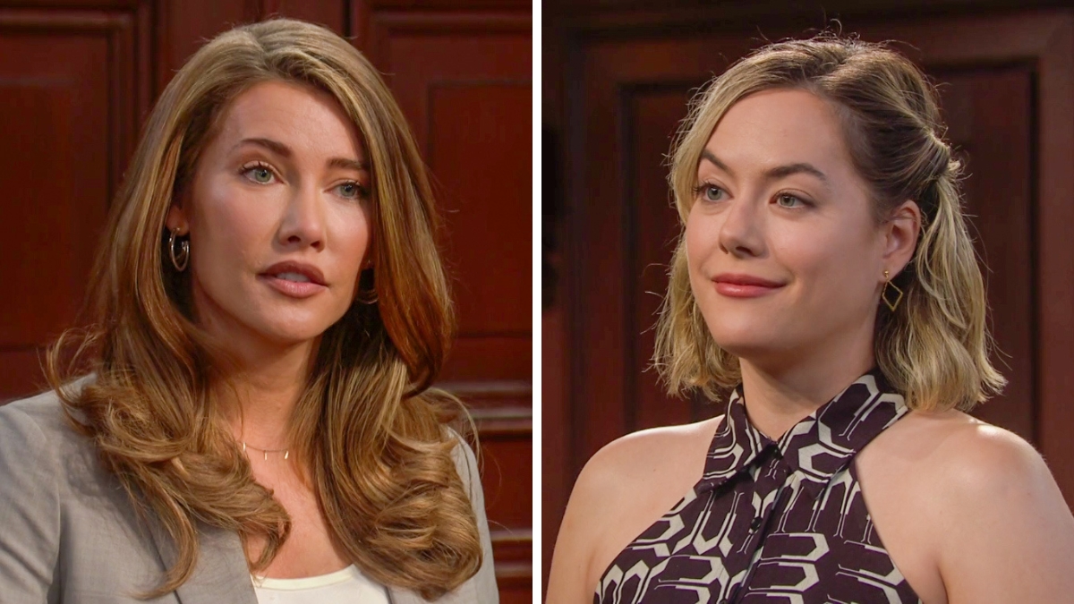 Bold and the Beautiful Spoilers: Steffy Forrester (Jacqueline MacInnes Wood) - Hope Logan (Annika Noelle)